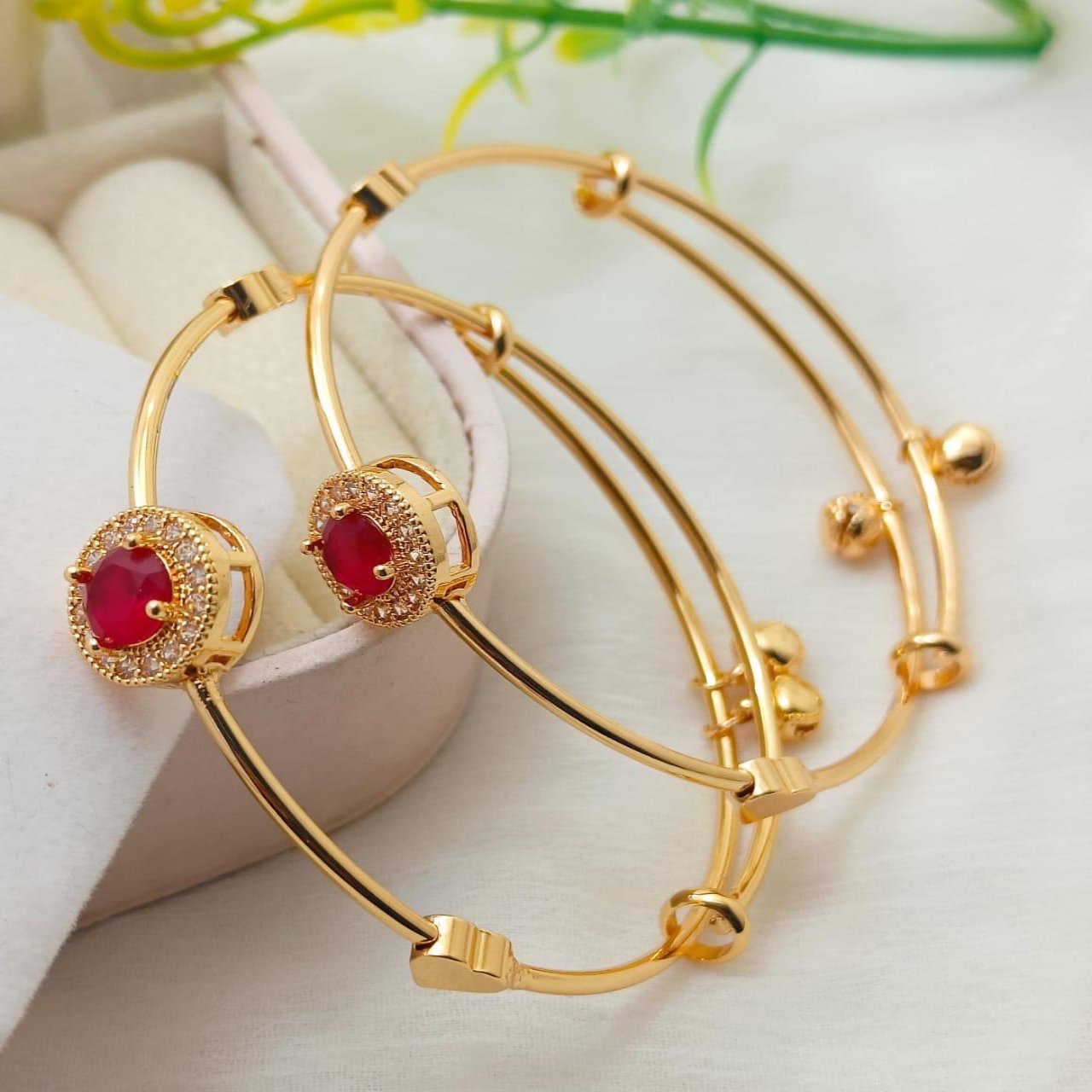 Elegant fancy stone round design Bracelet